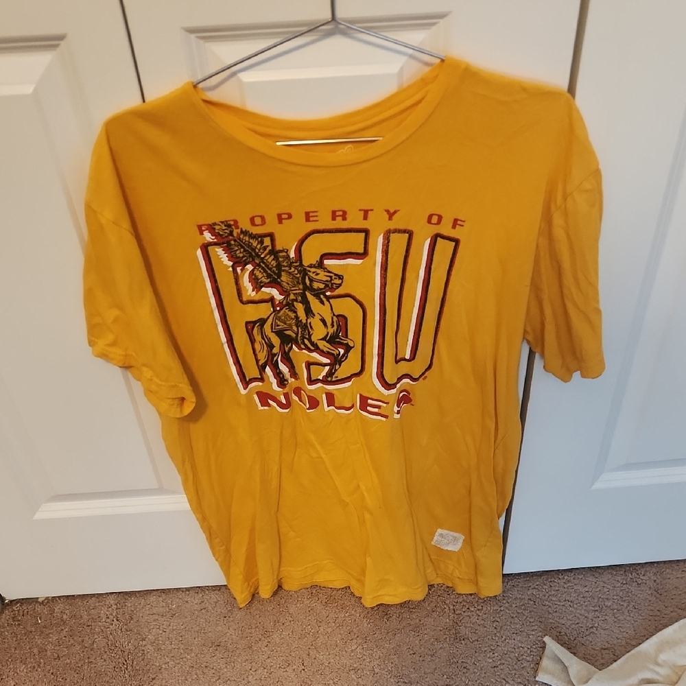 FSU Seminoles Yellow Graphic Tee